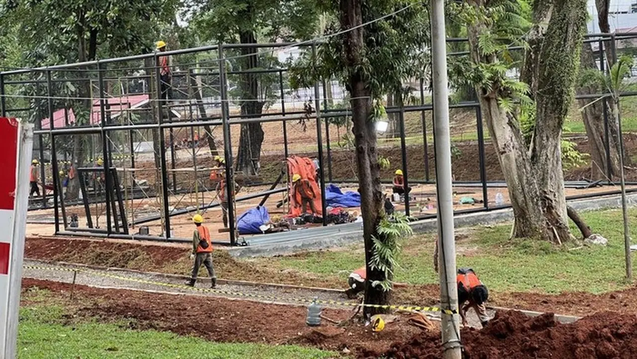 Taman Bendera Pusaka (adhfar Aulia Syuhada/detikcom)