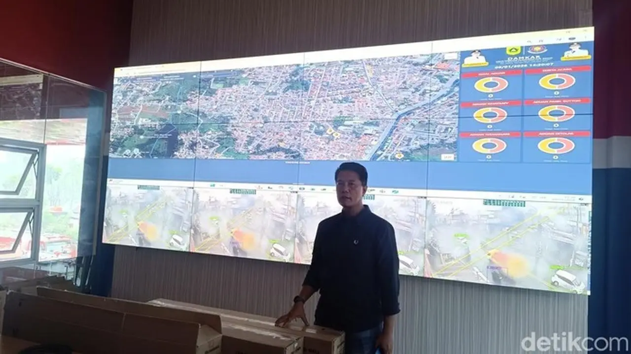 Damkar Kabupaten Bogor (rizky/detikcom)