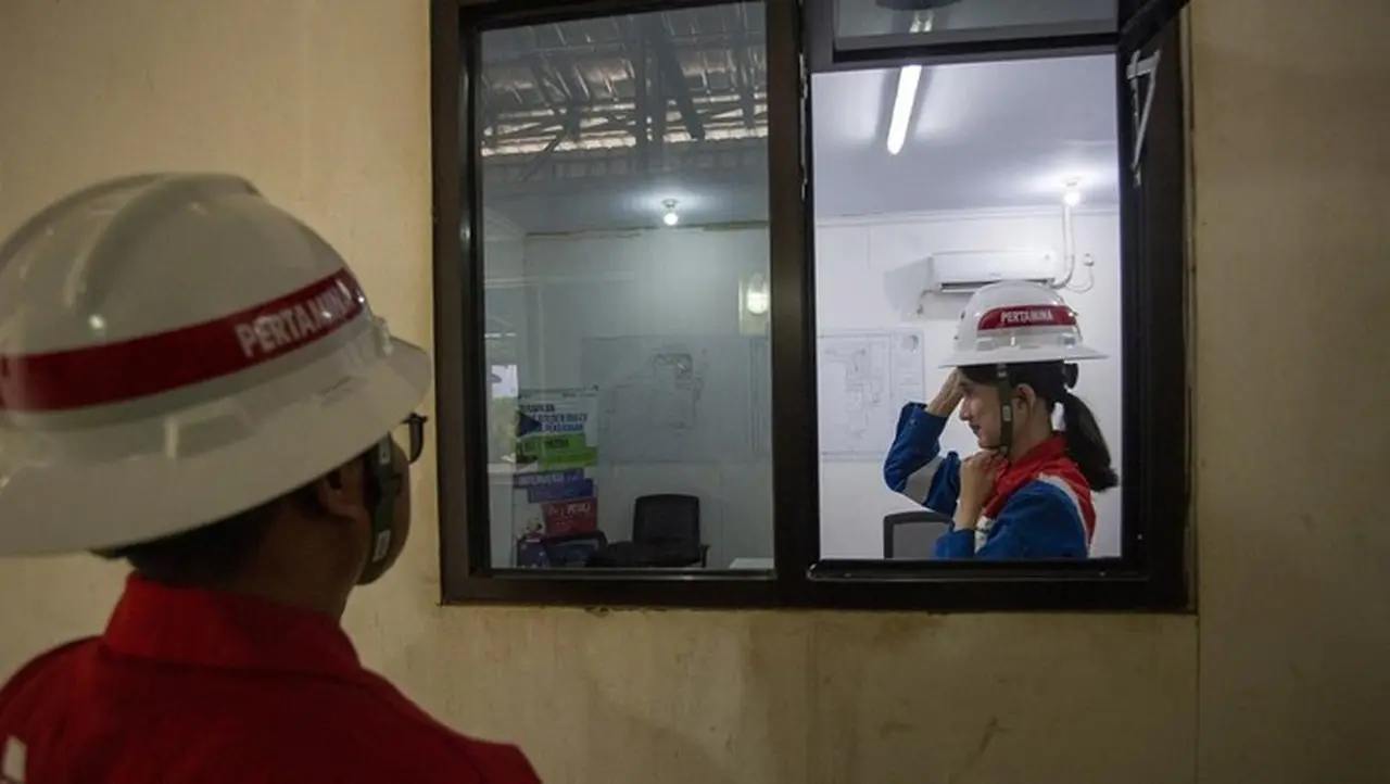 Ilustrasi Penerapan K3 (foto: Antara Foto/dedhez Anggara)