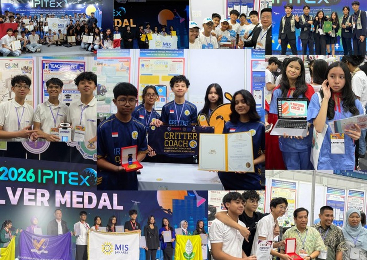Siswa Mentari Intercultural School Jakarta Borong Medali di Ajang Inovasi Internasional IPITEx 2026