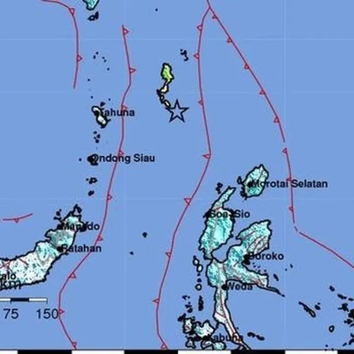 BMKG Koreksi Gempa Melonguane Sulut Jadi M 6,4, Berpusat di Laut Dangkal