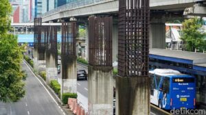 98 Tiang Monorel Dibongkar Mulai Rabu, Anggaran Rp 100 Miliar untuk Penataan Rasuna Said