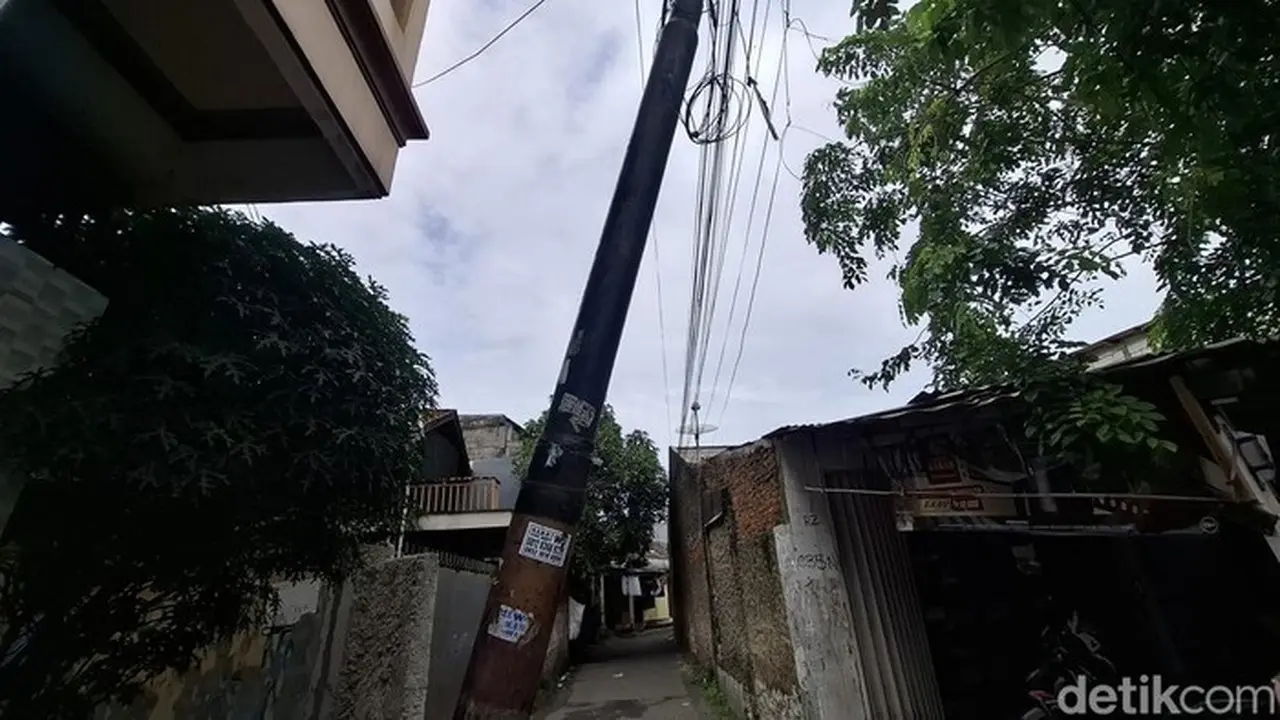 Tiang Listrik (foto: Belia/detikcom)