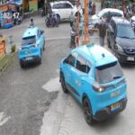 Taksi Listrik Celaka di Tangerang: Tertabrak Mobil, Lalu Meluncur Tabrak Restoran