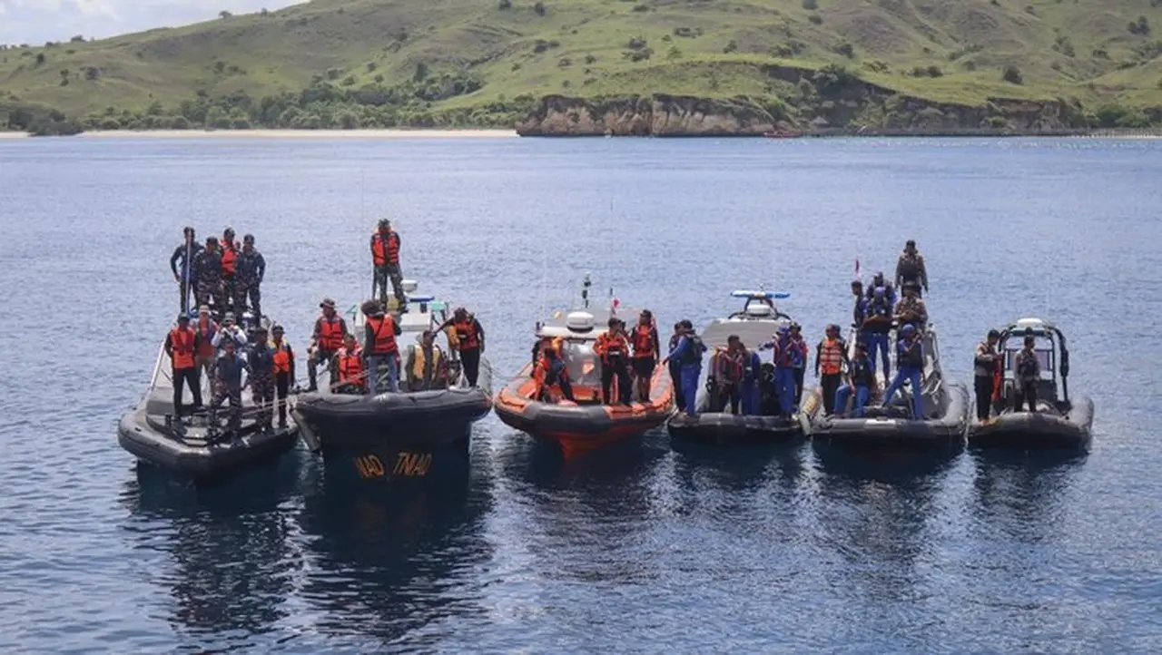 Kasus Tenggelamnya Kapal Pinisi Di Labuan Bajo (antara Foto/gecio Viana)