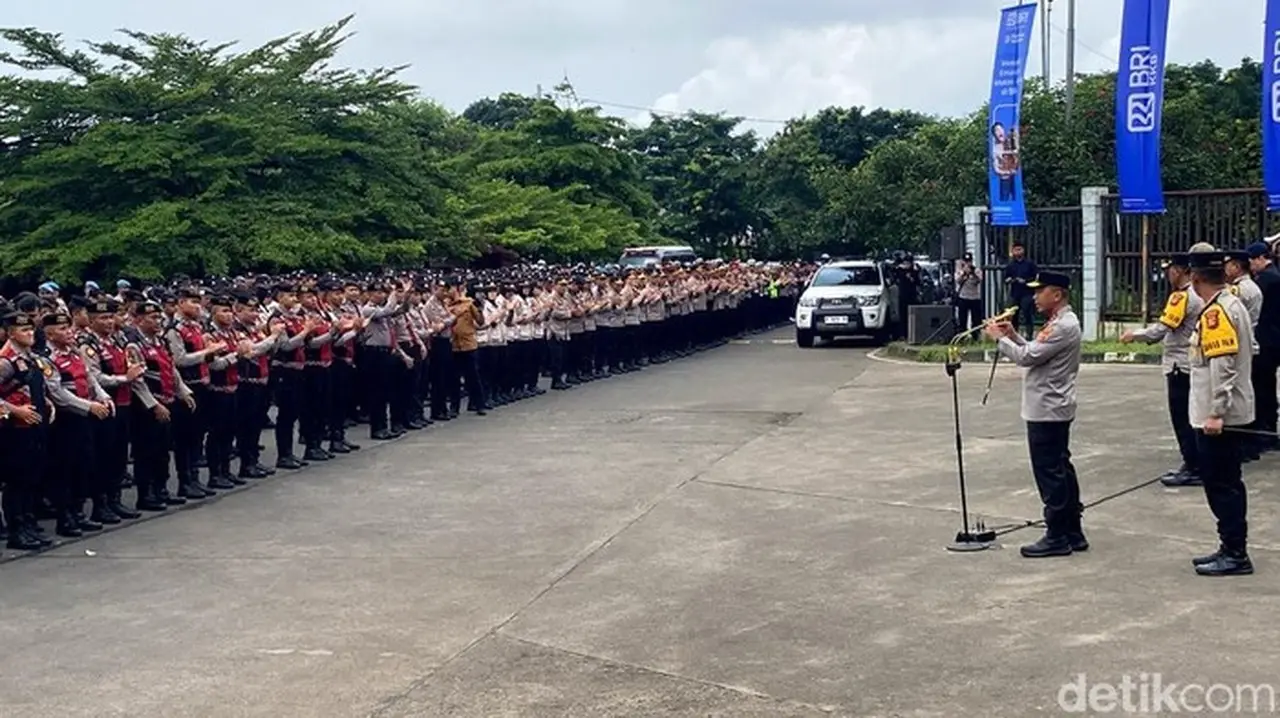 Apel Pengamanan Jelang Pertandingan Persib Melawan Persija (wisma Putra/detikjabar)