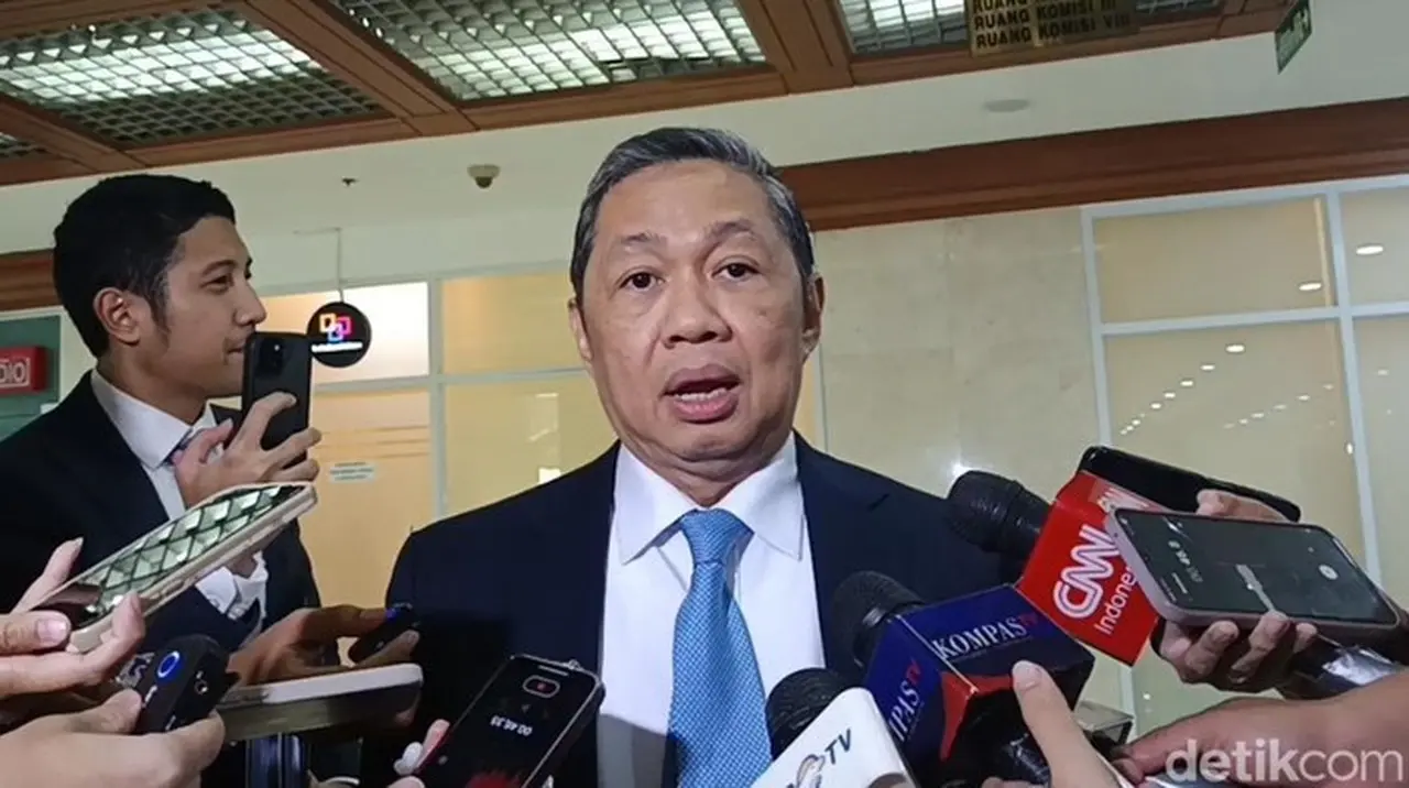 Foto: Wamenlu Anis Matta (anggi/detikcom)