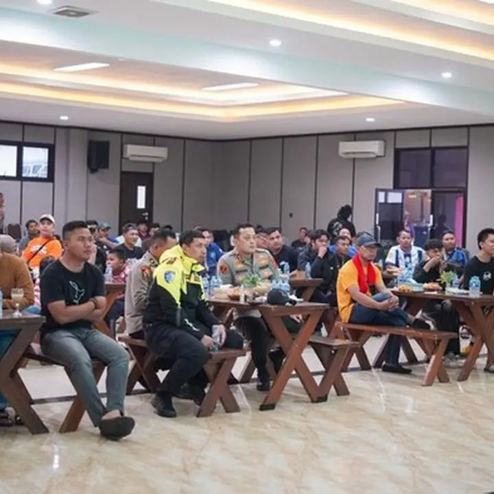 Polres Bogor Gelar Nobar untuk Redam Rivalitas Suporter Persija dan Persib