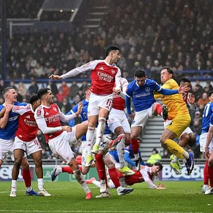 Arsenal Libas Portsmouth 4-1 Berkat Keunggulan Bola Mati di Piala FA 2025/2026