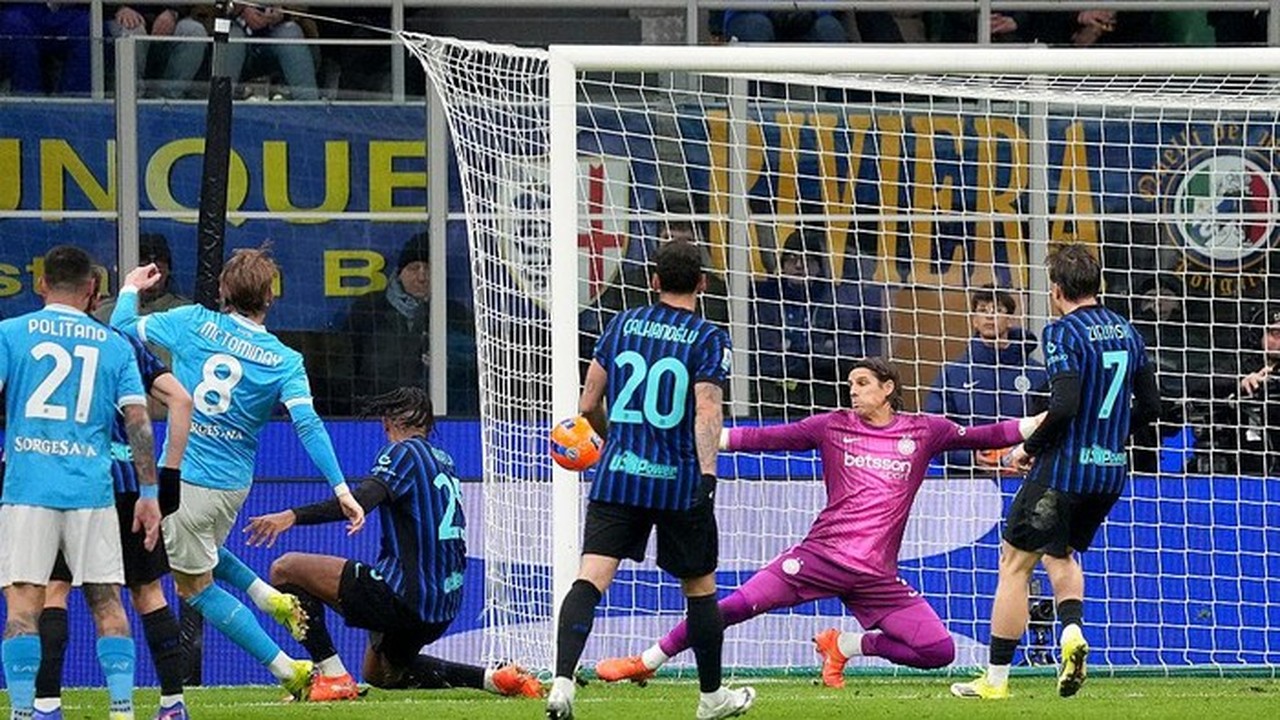 Klasemen Serie A: Inter Milan Bertahan di Puncak Usai Drama Imbang 2-2 Melawan Napoli