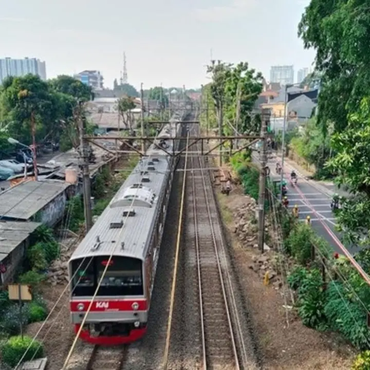 Pohon Tumbang di Jalur KRL Tanjung Priok-Kampung Bandan, 4 Perjalanan Dibatalkan