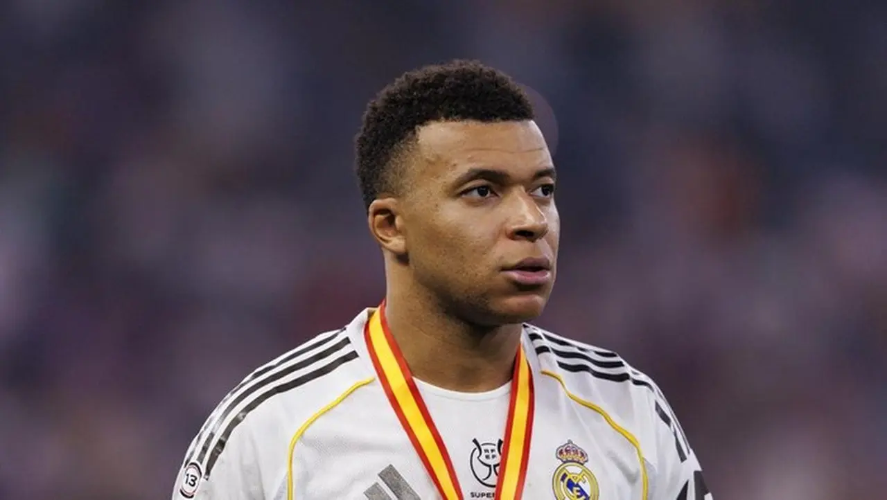 Striker Real Madrid, Kylian Mbappe. (foto: Maciej Rogowski/eurasia Sport Images/getty Images)