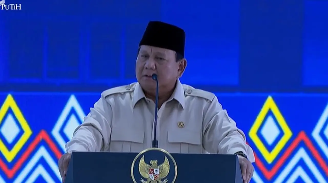 Presiden Prabowo Subianto. (dok. Youtube Setpres)