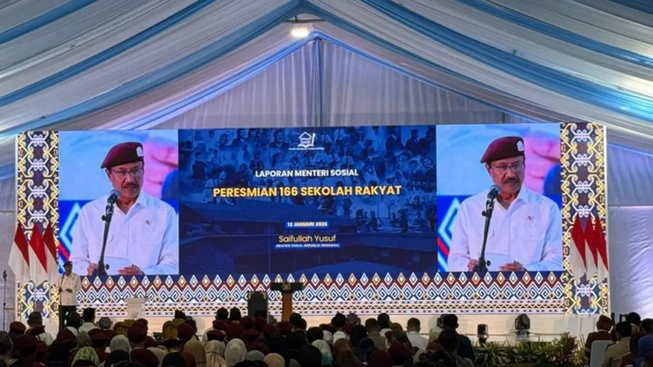Foto: Menteri Sosial Saifullah Yusuf (eva/detikcom)