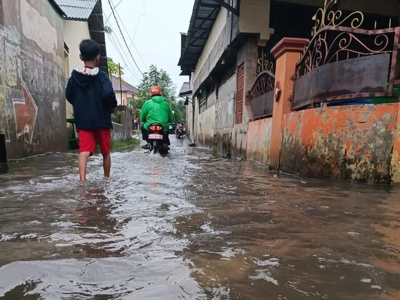 Penanganan Banjir Dan Pohon Tumbang Imbas Hujan Deras Dan Angin Kencang Di Kota Bekasi (foto: Dok. Bpbd Kota Bekasi)