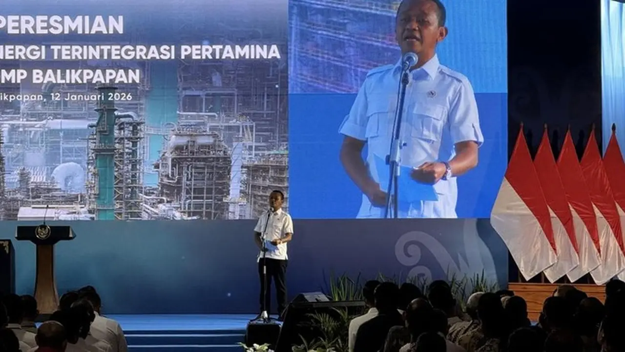 Bahlil Di Kawasan Proyek Rdmp Pertamina, Balikpapan (eva/detikcom)