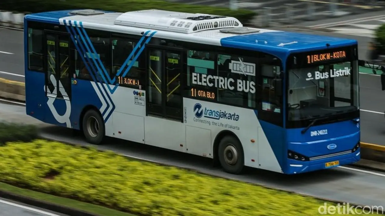 Bus Transjakarta (rifkianto Nugroho/detikcom)