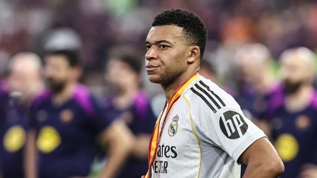 Kylian Mbappe Dinilai Tidak Menghormati Barcelona Usai Kekalahan Real Madrid Di Final Piala Super Spanyol 2026. (foto: Afp/fadel Senna)
