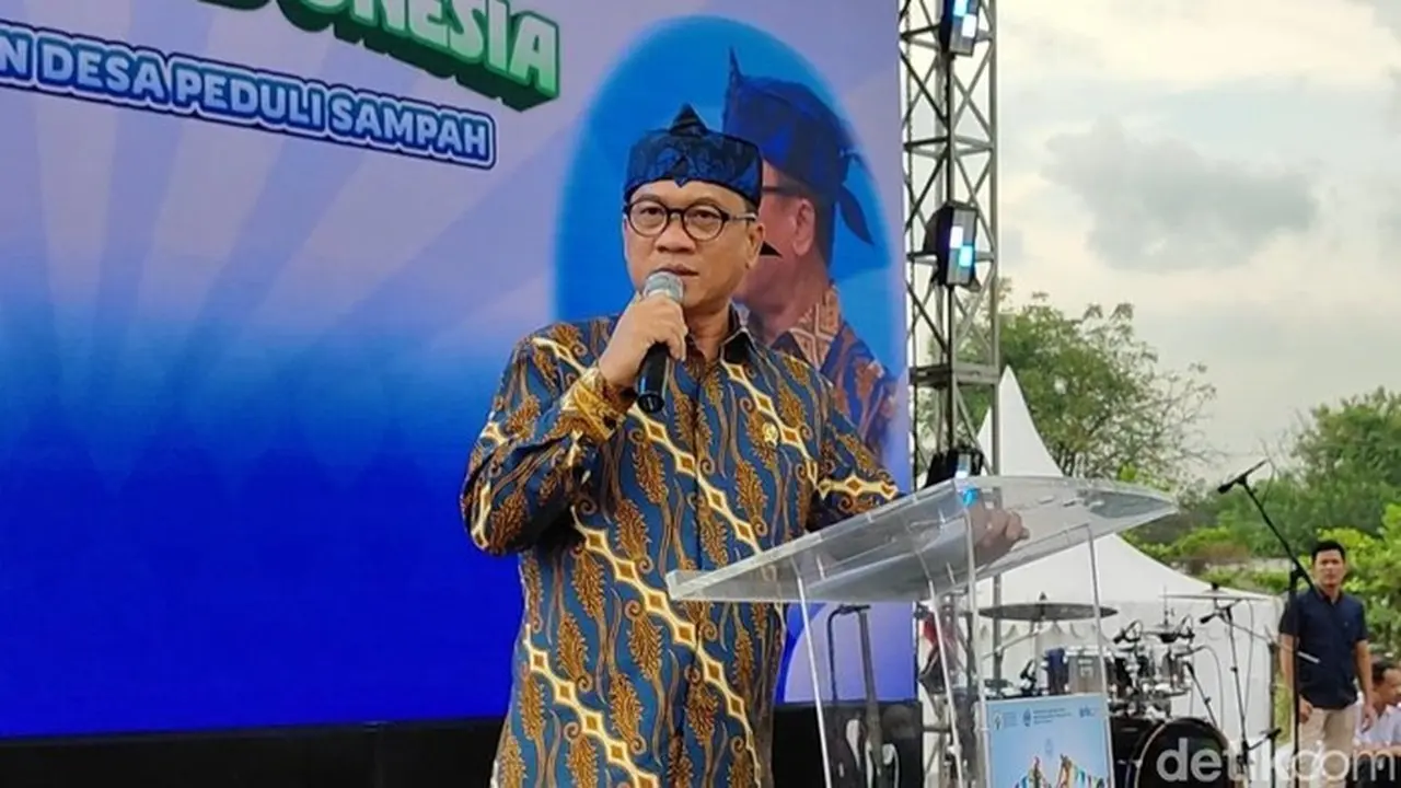 Foto: Menteri Desa Dan Pembangunan Daerah Tertinggal (mendes Pdt) Yandri Susanto (taufiq S/detikcom)