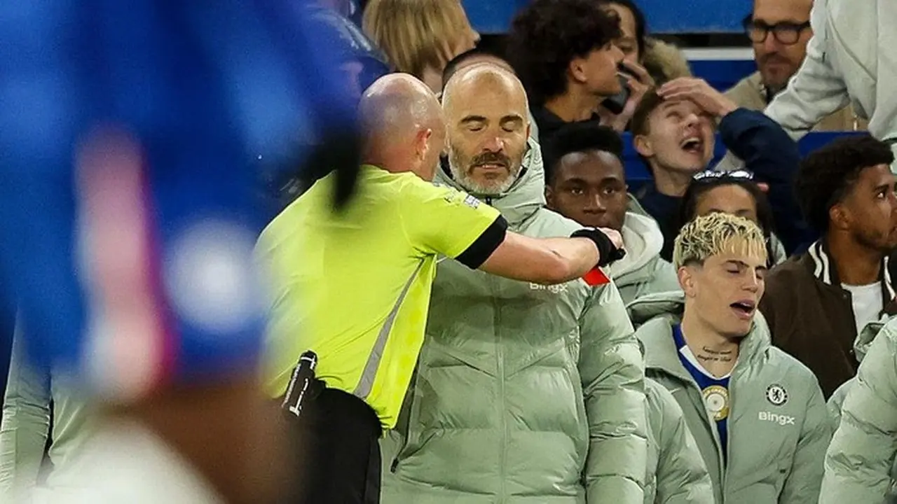 Enzo Maresca Meninggalkan Chelsea. (foto: Getty Images/robin Jones)