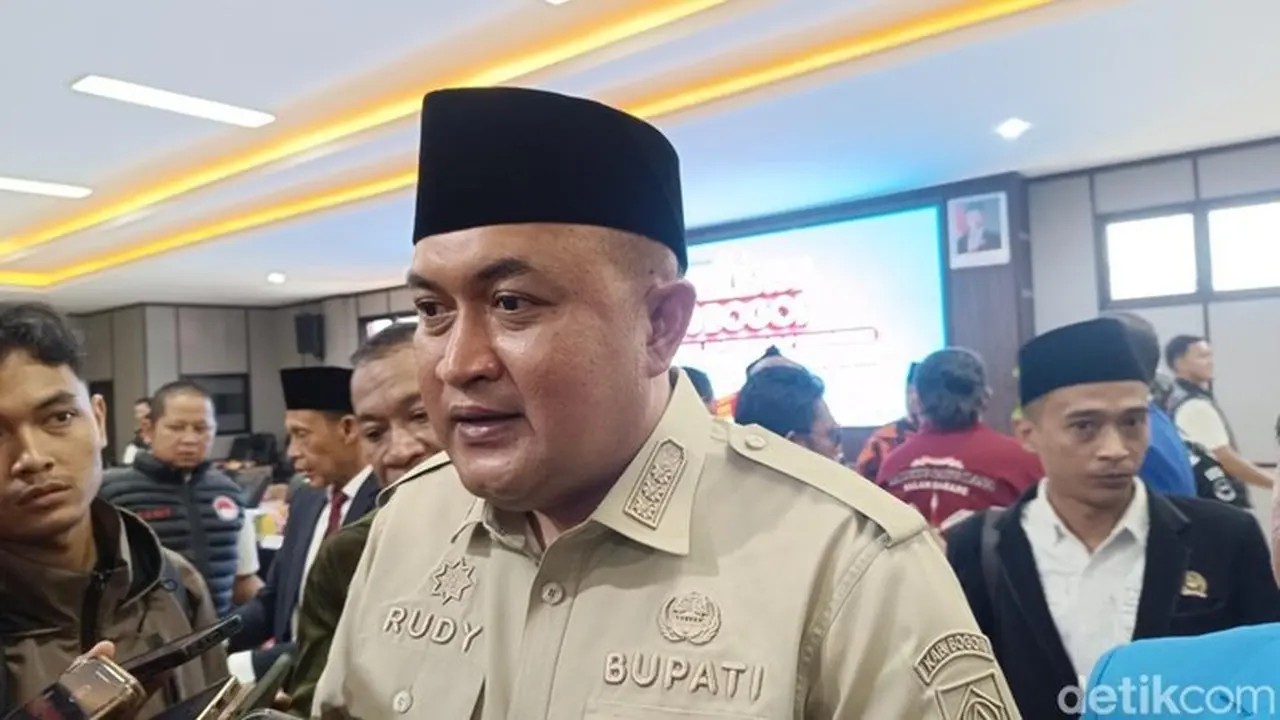 Foto: Bupati Bogor Rudy Susmanto (rizky/detikcom)