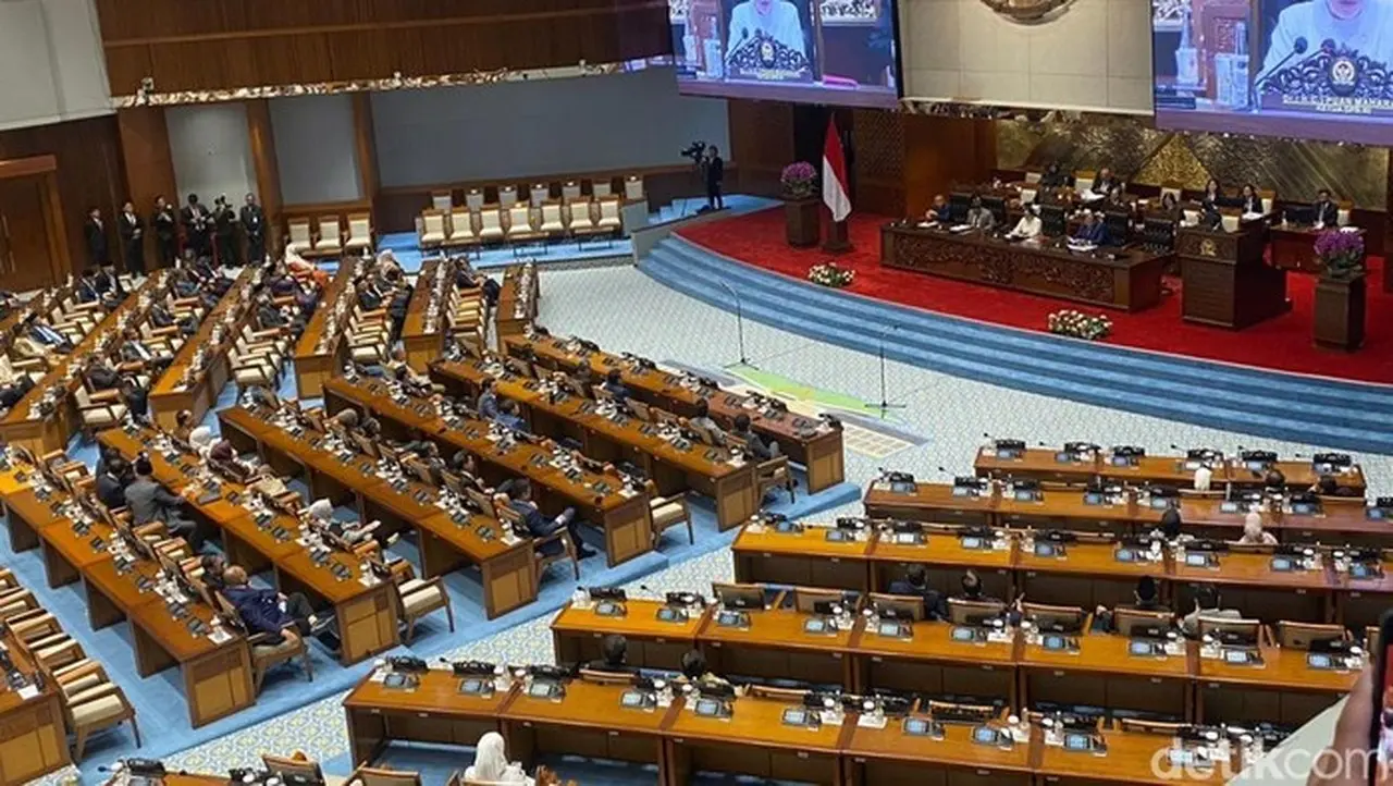 Puan Buka Masa Sidang Dpr Tahun 2026 (foto: Dwi Rahmawati/detikcom)