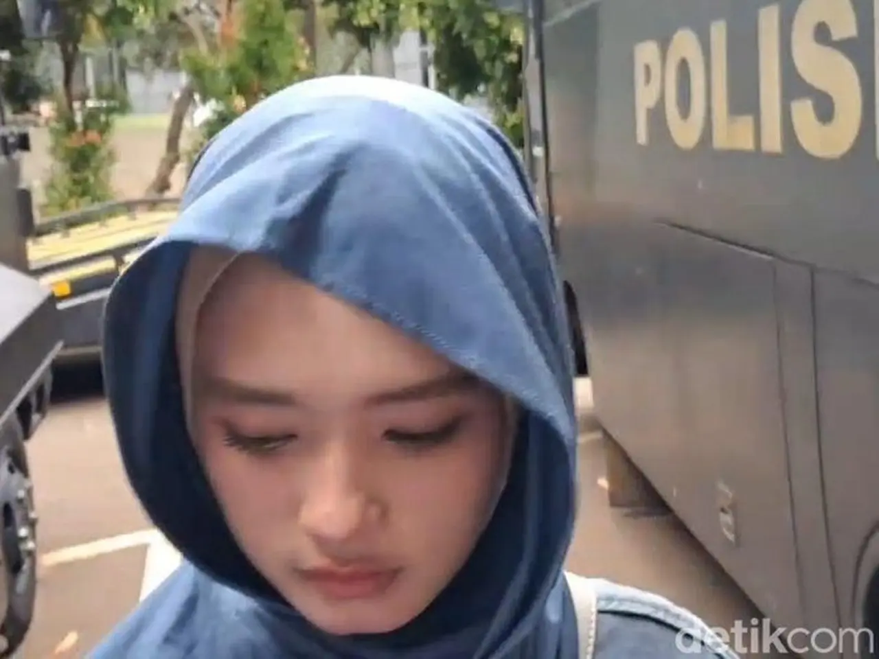 Inara Rusli Saat Ditemui Di Polda Metro Jaya. Foto: Febri/detikhot