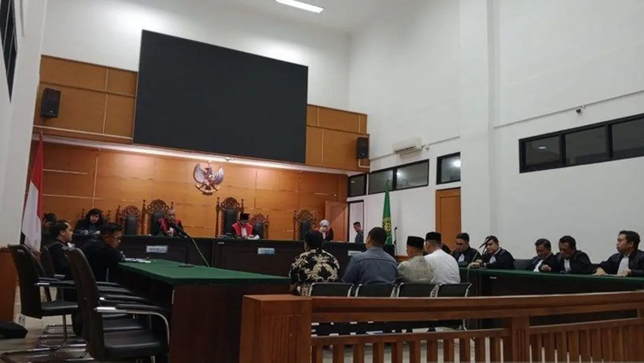 Foto: Suasana Sidang Pembacaan Putusan Di Pengadilan Tipikor Serang, Banten, Selasa (13/1/2026). (antara/desi Purnama Sari)