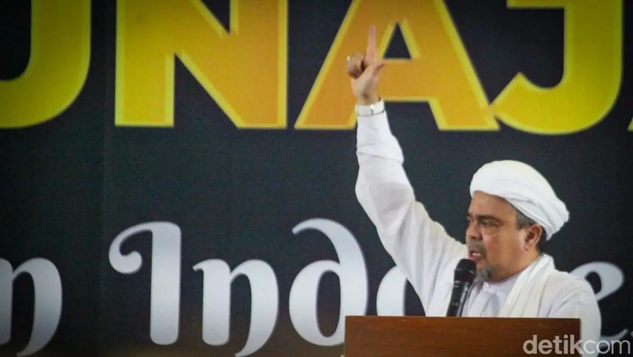 Habib Rizieq Shihab (andhika Prasetia/detikcom)