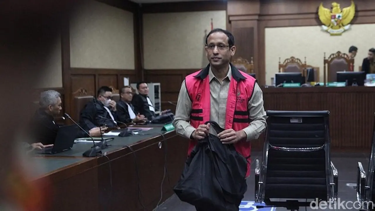 Eks Mendikbudristek, Nadiem Makarim (foto: Ari Saputra/detikcom)