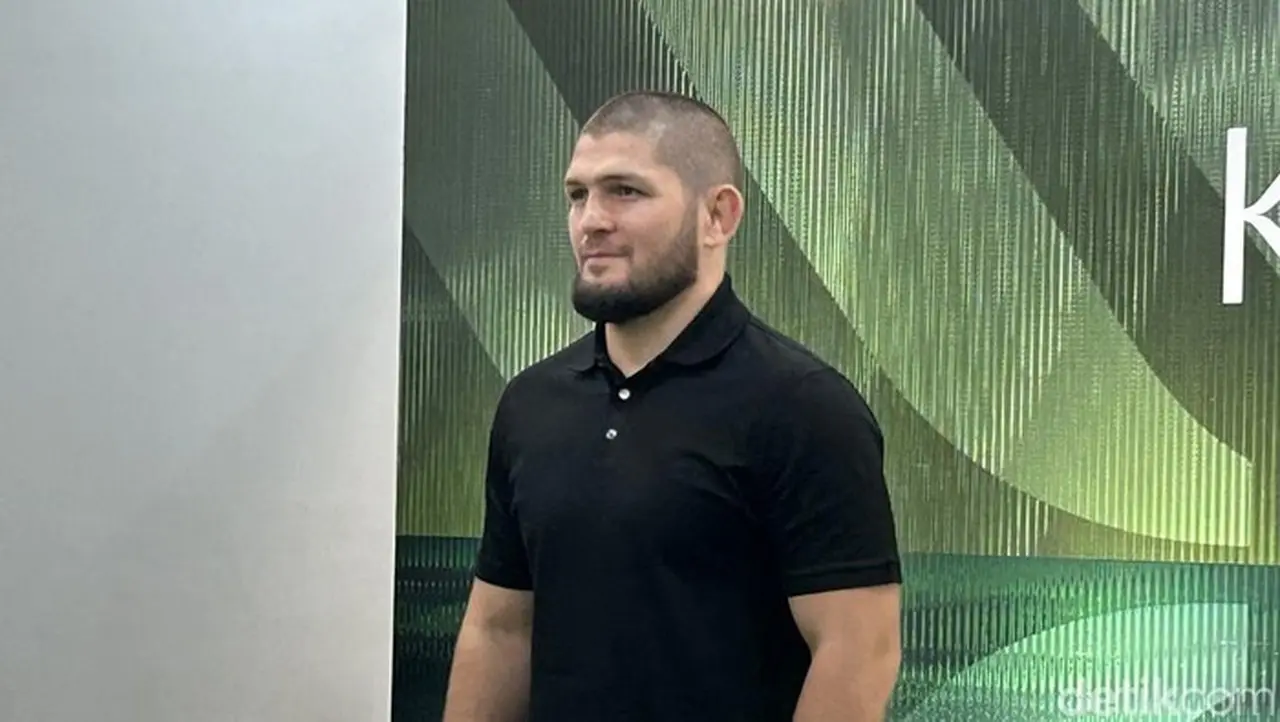 Legenda Ufc Khabib Nurmagomedov. (foto: Mercy Raya/detiksport)