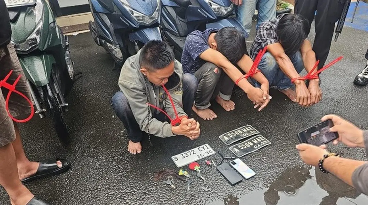 Sindikat Curanmor Di Tangerang (dok Istimewa)