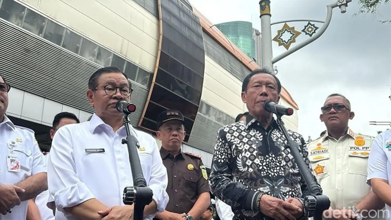 Pramono Anung Dan Sutiyoso. (brigitta/detikcom)