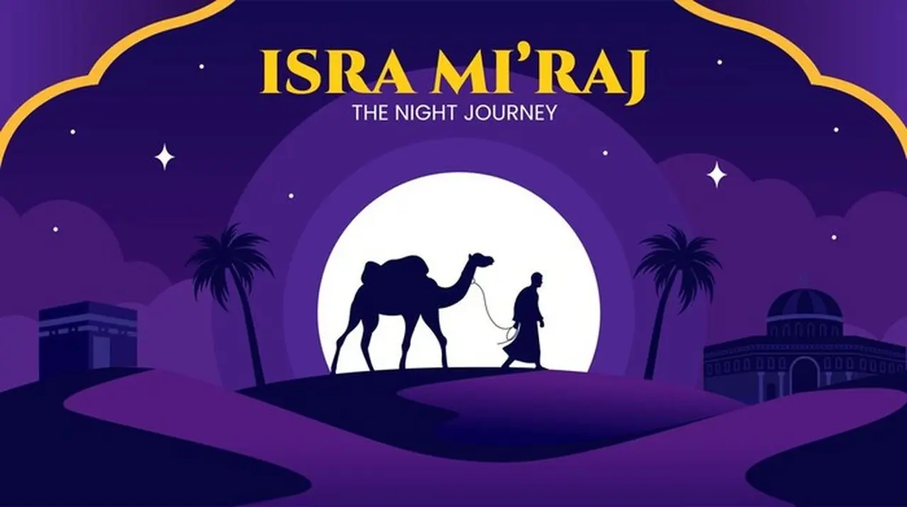 Ilustrasi Isra Mikraj (foto: Getty Images/wongmbatuloyo)