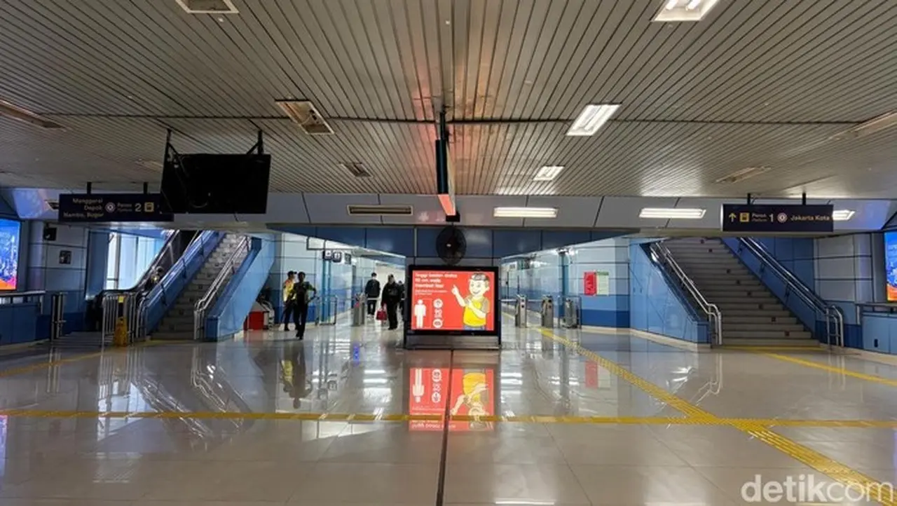 Stasiun Krl Juanda (rachma/detikcom)