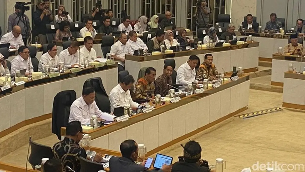 Rapat Kerja Kementan Dengan Komisi Iv Dpr Ri. (dwi/detikcom)