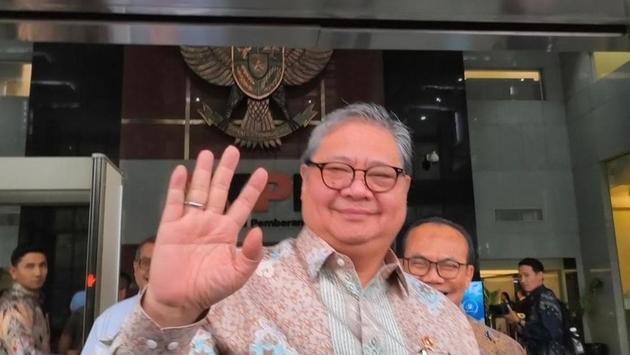 Airlangga Hartarto ke KPK Bahas Negosiasi Tarif AS, Wamen Lain Ikut Hadir