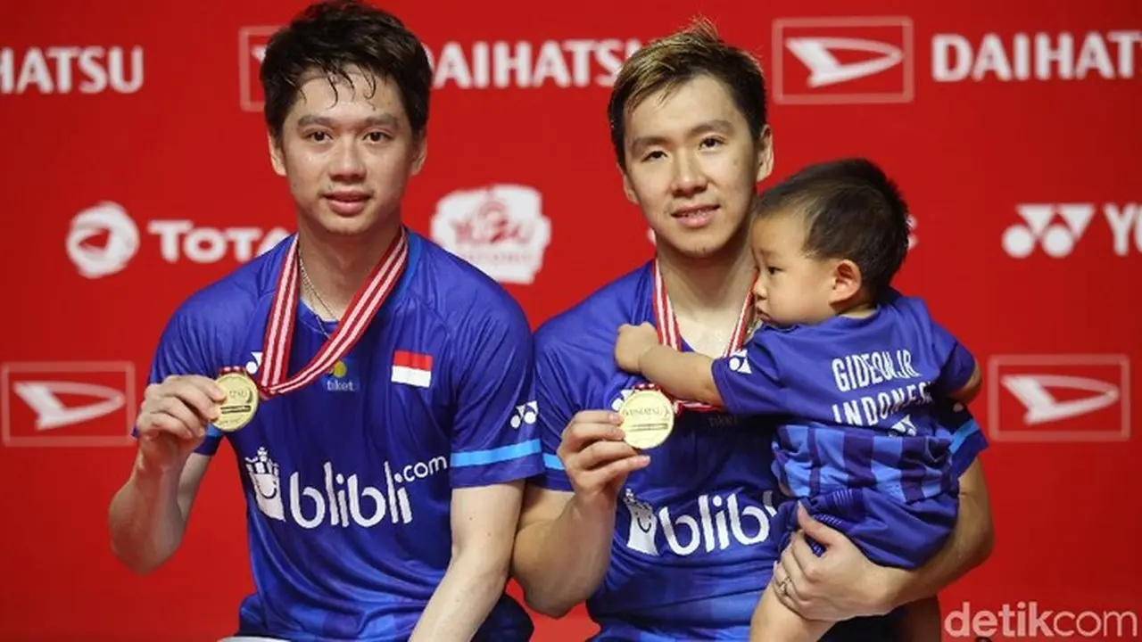 Kevin/marcus Saat Juara Indonesia Masters 2020. Foto: Agung Pambudhy