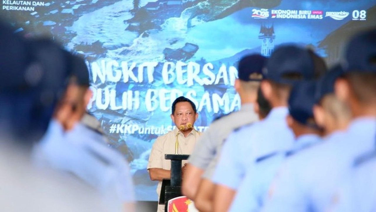 Mendagri Apresiasi KKP Tugaskan Taruna Bantu Percepatan Pemulihan Bencana Sumatra
