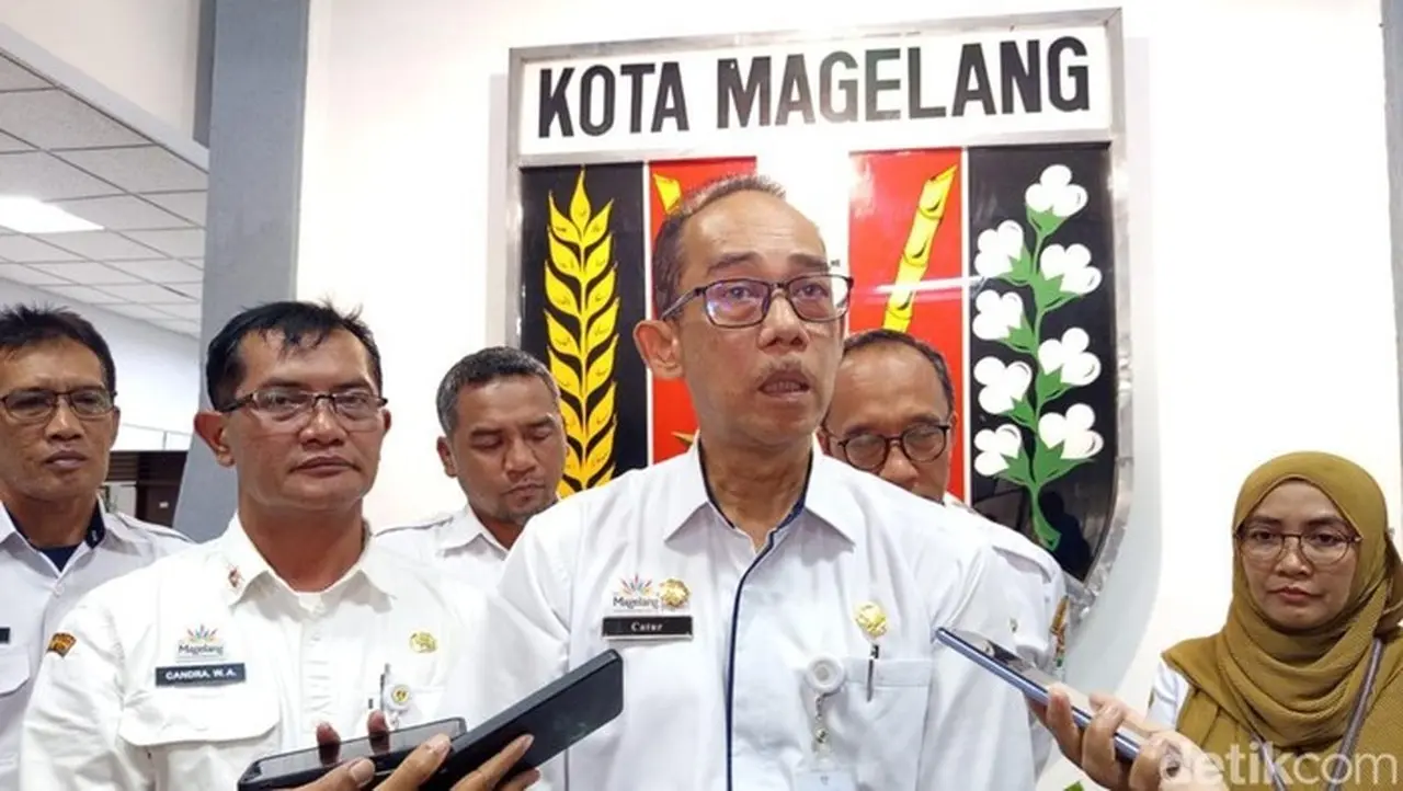 Asisten Bidang Pemerintahan Dan Kesejahteraan Rakyat Sekda Kota Magelang, Catur Budi Fajar Sumarmo, Rabu (14/1/2026). (eko Susanto/detikjateng)