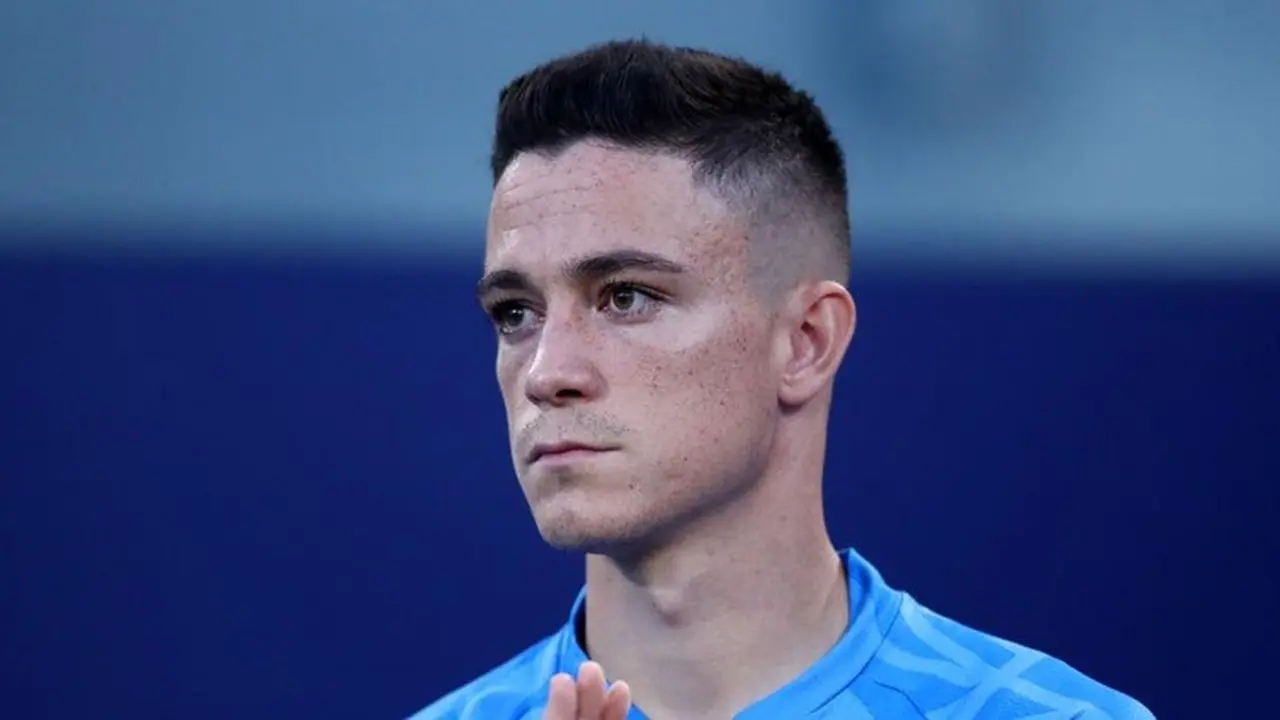 Giacomo Raspadori Happy Kembali Ke Italia. (foto: Defodi Images Via Getty Images/defodi Images)