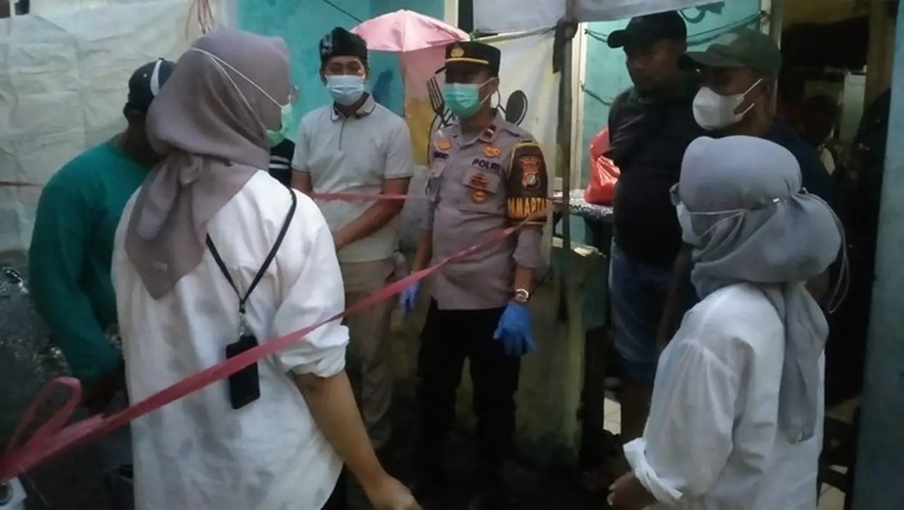 Lokasi Mahasiswi Ditemukan Tewas Di Depan Kosnya Di Pangkalan Jati, Cinere, Depok, Rabu (14/1). (dok. Istimewa)