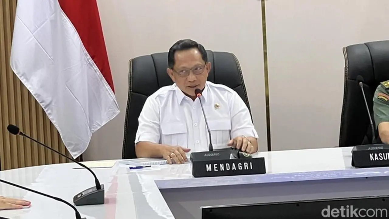 Foto: Menteri Dalam Negeri (mendagri) Tito Karnavian. (adhfar/detikcom)