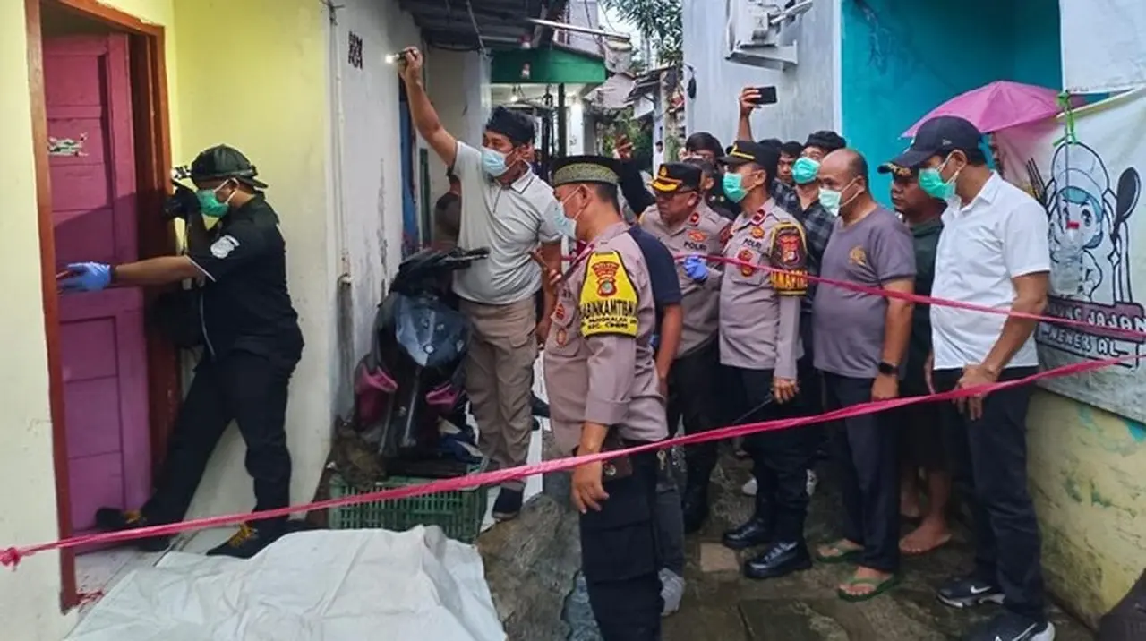 Lokasi Mahasiswi Ditemukan Tewas Di Depan Kosnya Di Pangkalan Jati, Cinere, Depok, Rabu (14/1). (dok. Istimewa)