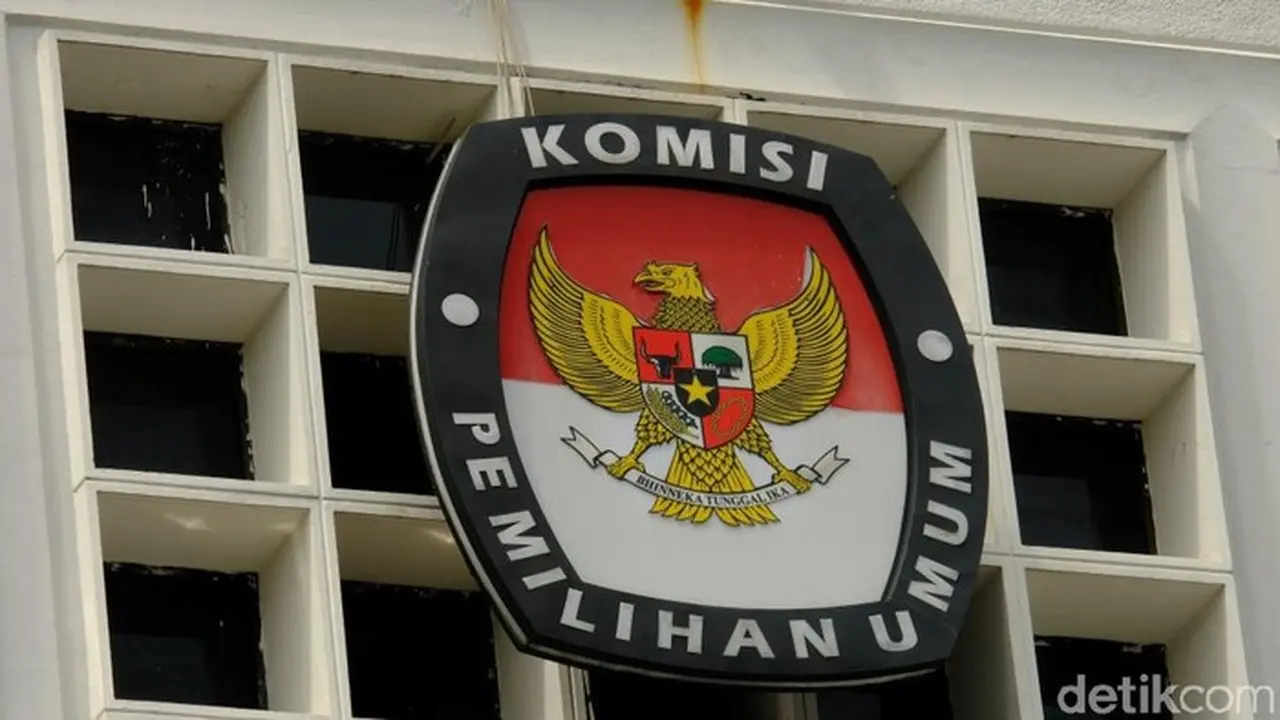 Gedung Kpu. (andhika Prasetia/detikcom)