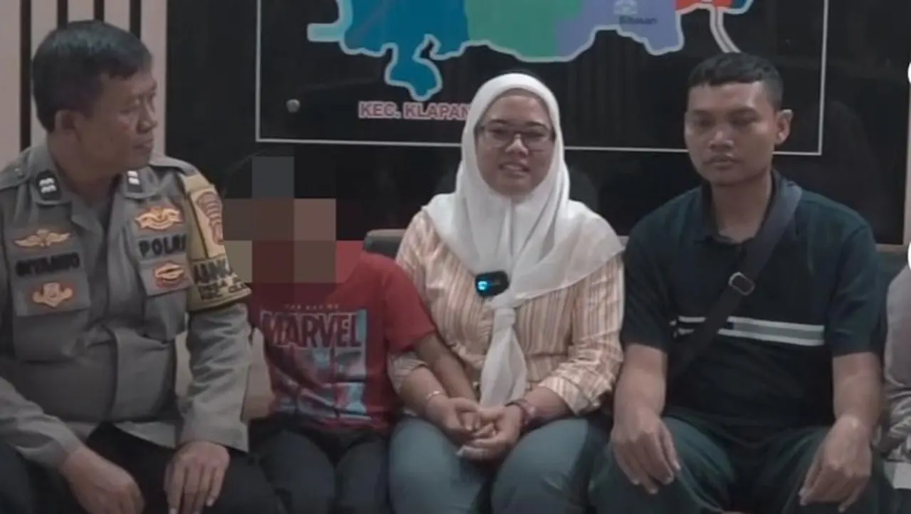 Sempat Tersesat Seharian, Anak Di Bogor Kembali Dipertemukan Dengan Ortunya. (foto: Dok. Istimewa)