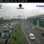 Arus Kendaraan dari Japek dan Jagorawi Masih Tinggi, Interchange Cawang Alami Kemacetan Siang Ini
