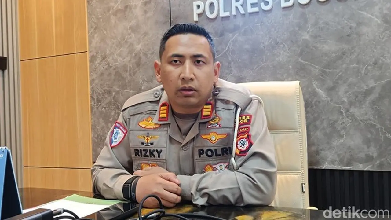 Kasat Lantas Polres Bogor Akp Rizky Guntama (rizky Adha/detikcom)