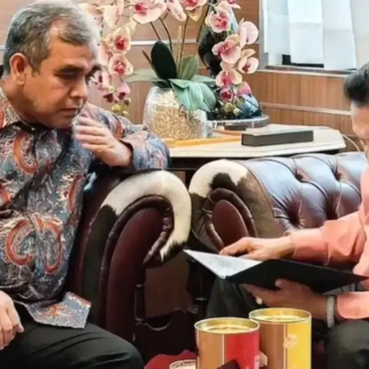 Ketua MPR Ahmad Muzani Temui AM Hendropriyono, Dalami Isu Intelijen dan Politik Global