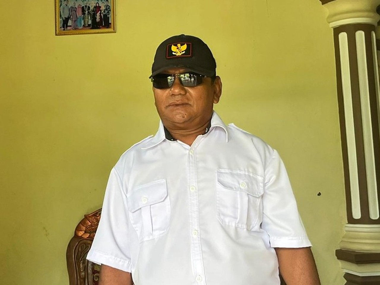 Kepala Dusun di Lampung Selatan Viral Disebut Mirip Presiden Prabowo Subianto